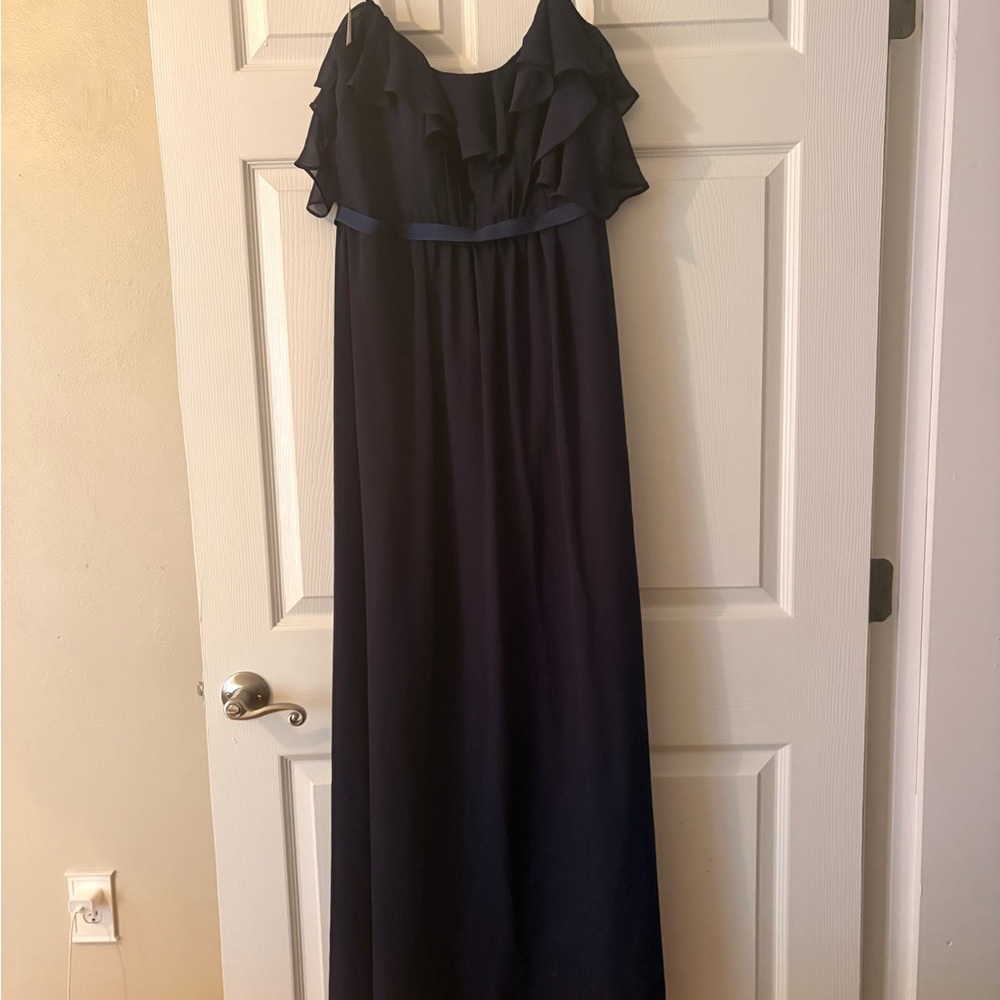 Elegant Navy Blue Women's Skirt
